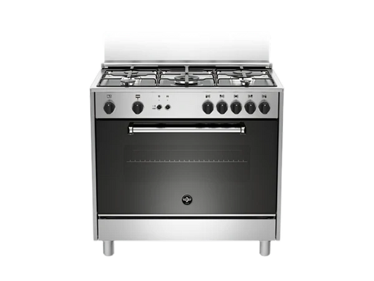 La Germania 90Cm Gas Oven – 5 burners – Stainless Steel – (AMS95C31DX)