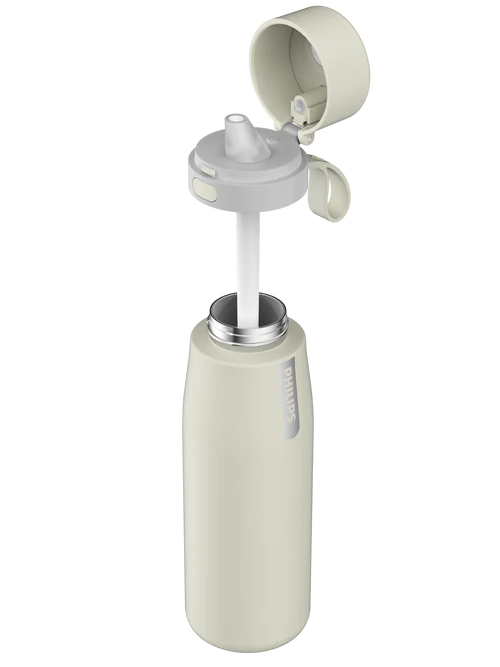 Philips thermal bottle, 550ml, beige