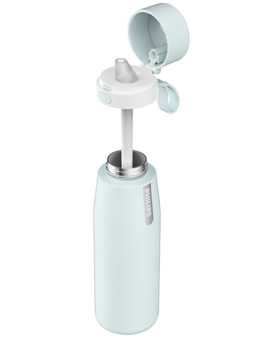 Philips thermal bottle, 550ml, light blue