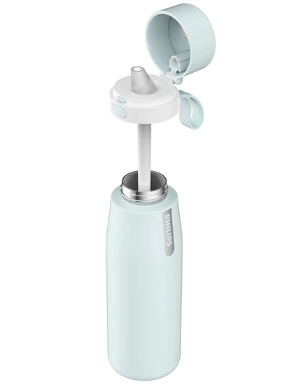 Philips thermal bottle, 550ml, light blue