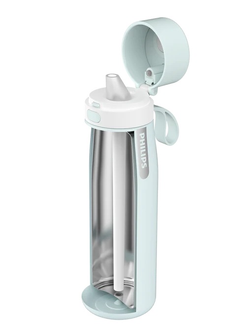 Philips thermal bottle, 550ml, light blue