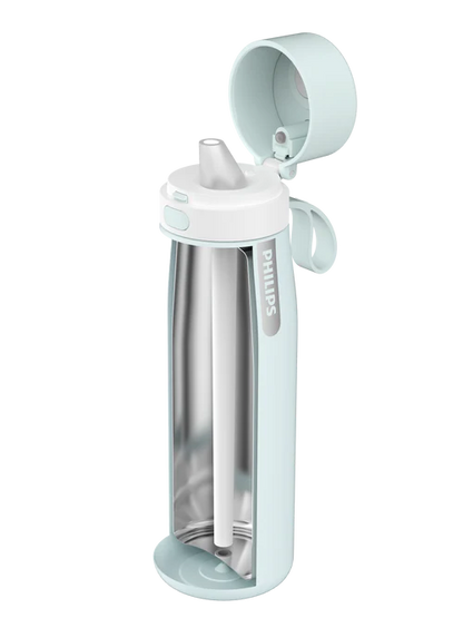 Philips thermal bottle, 550ml, light blue