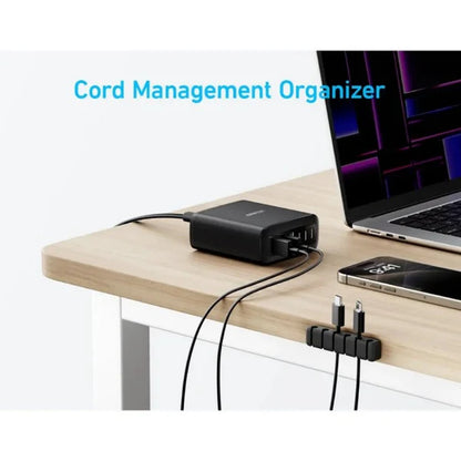 Anker 112W 6 Port GaN Charger - Black