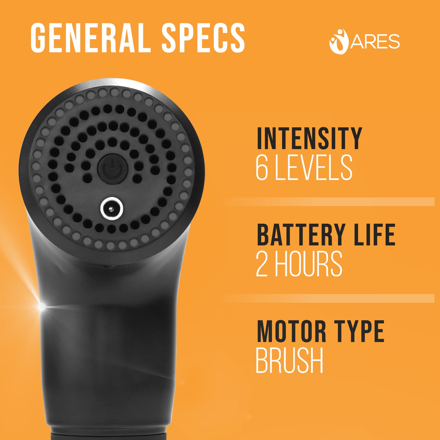 ARES Gun Massager - Black