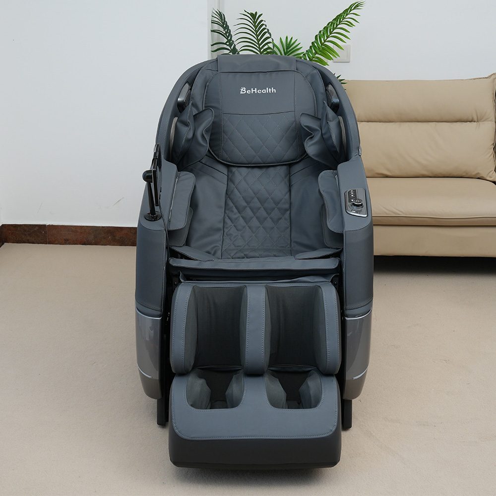 BeHealth PrimeAngel Massage Chair (Gray/Black)