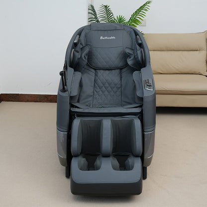 BeHealth PrimeAngel Massage Chair (Gray/Black)