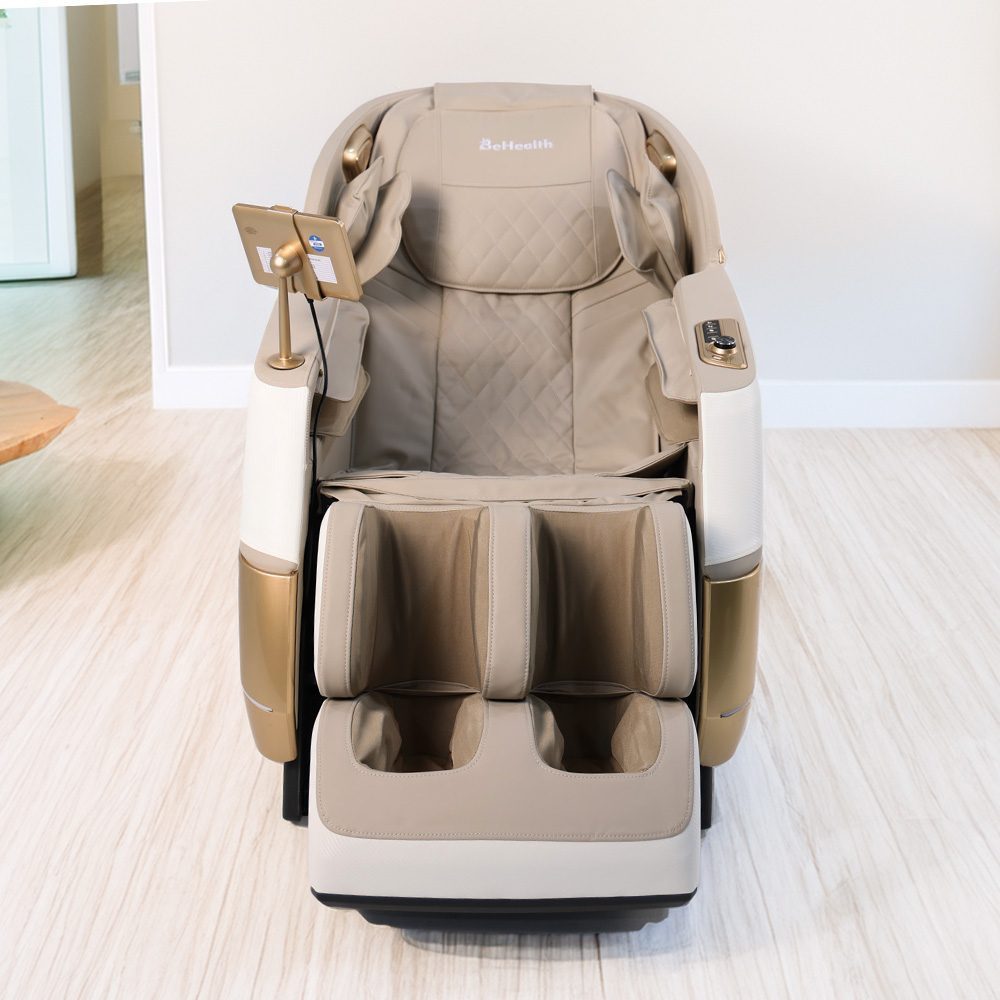 BeHealth PrimeAngel Massage Chair (Brown/Beige)