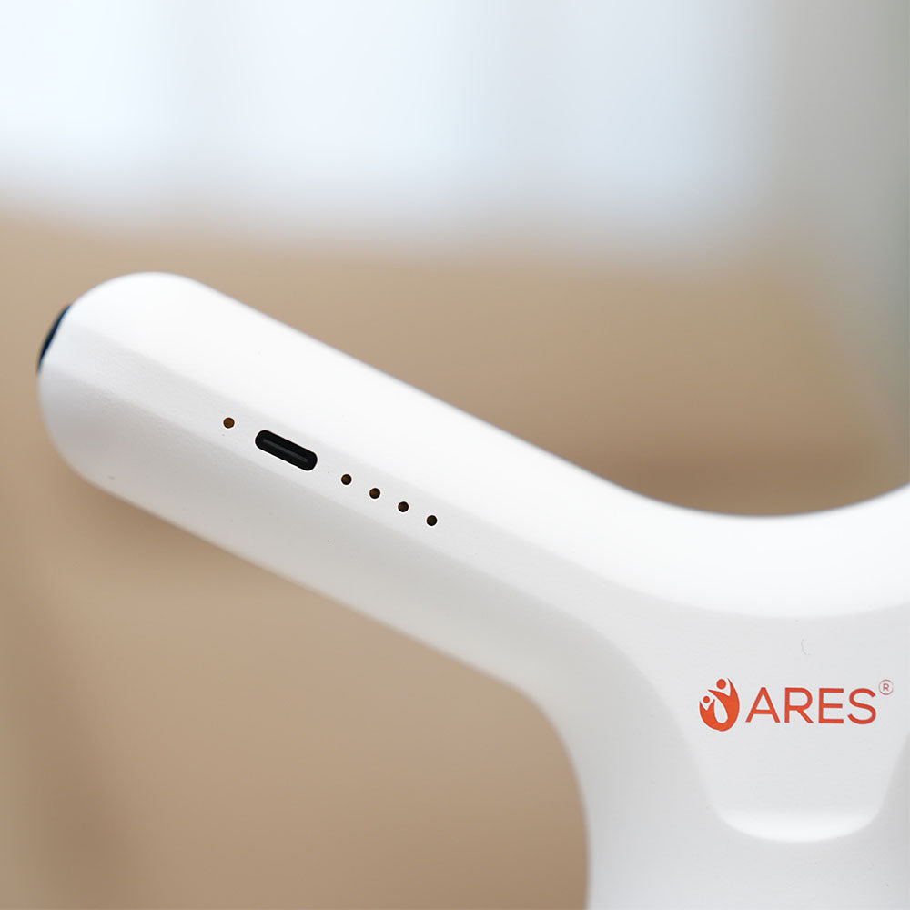 ARES uSlim 2in1 Gun Massager and Cellulite Remover (White)