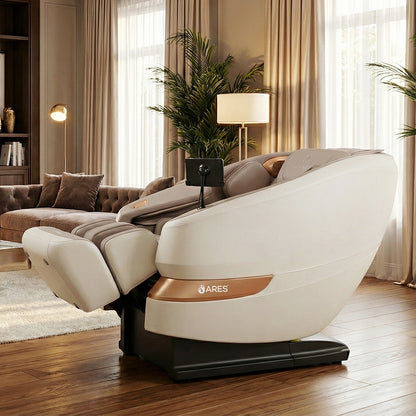 ARES uClass Massage Chairs (Gray/Beige)