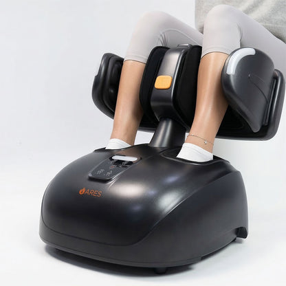 ARES uComfort 3D Foot and Leg Massager (Black)