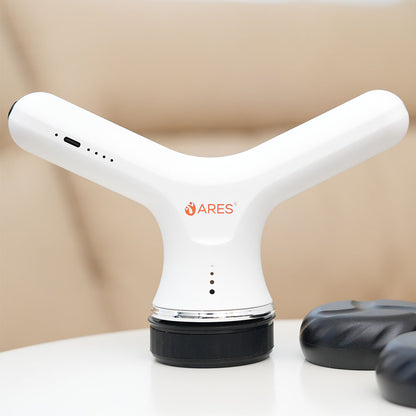 ARES uSlim 2in1 Gun Massager and Cellulite Remover (White)