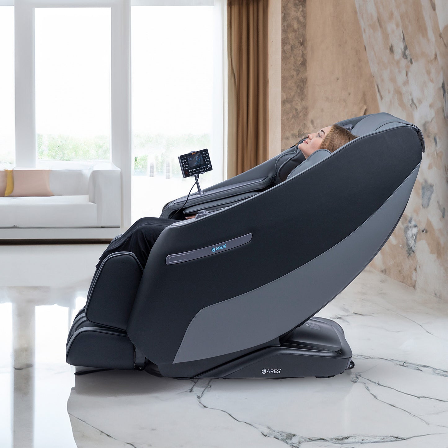 ARES uRoyal Massage Chairs (Gray/Black) (RS-K120-GB)