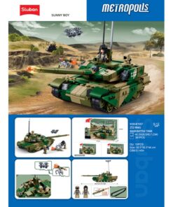 SLUBAN ZTZ-99AS Main Battle Tank – 391 Pieces