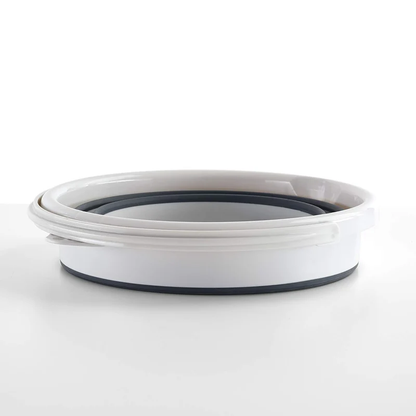 Mery Thermoplastic Collapsible Bucket Light & Dark Grey 12L (1957)