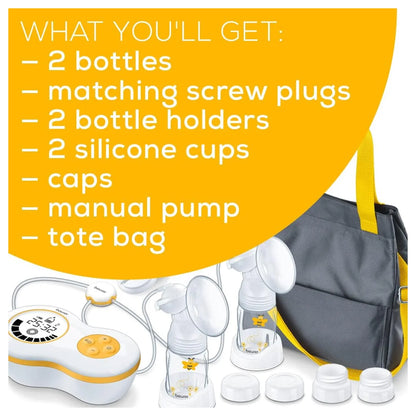 Beurer Dual Electric Breast Pump Set BY 70