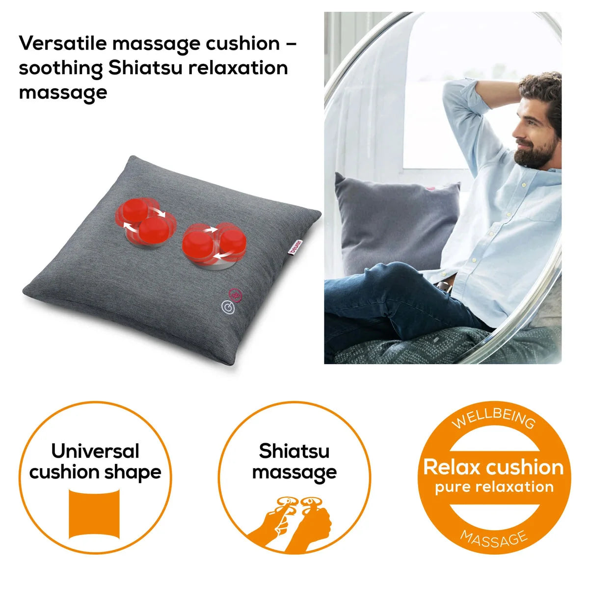 Beurer MG 135 Shiatsu massage cushion