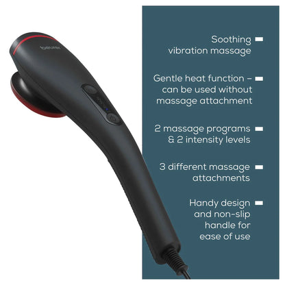 Beurer MG 24 Electric Massager with Heat Function for Pain Relief