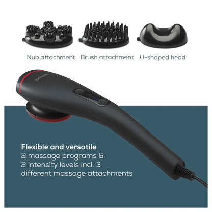 Beurer MG 24 Electric Massager with Heat Function for Pain Relief