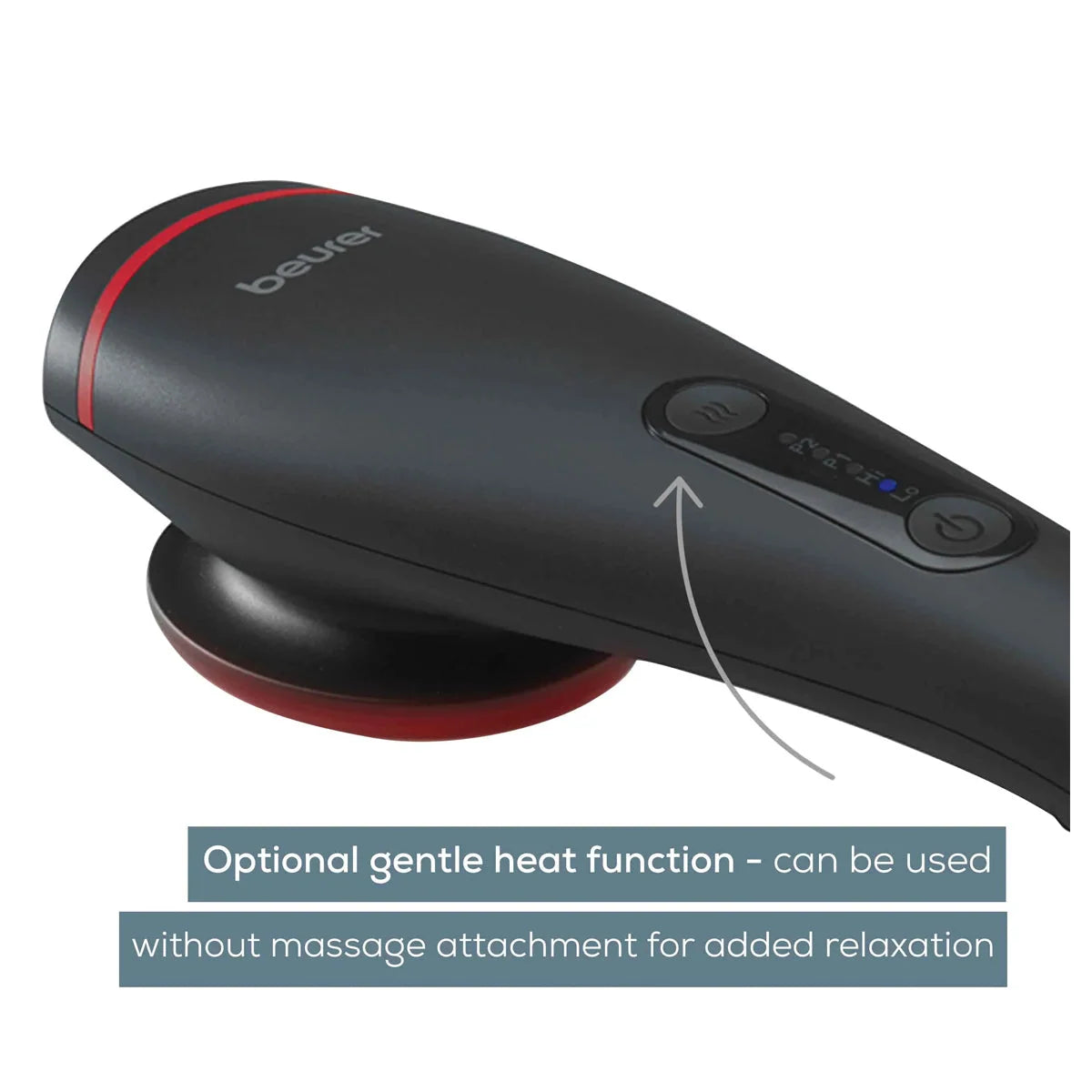 Beurer MG 24 Electric Massager with Heat Function for Pain Relief