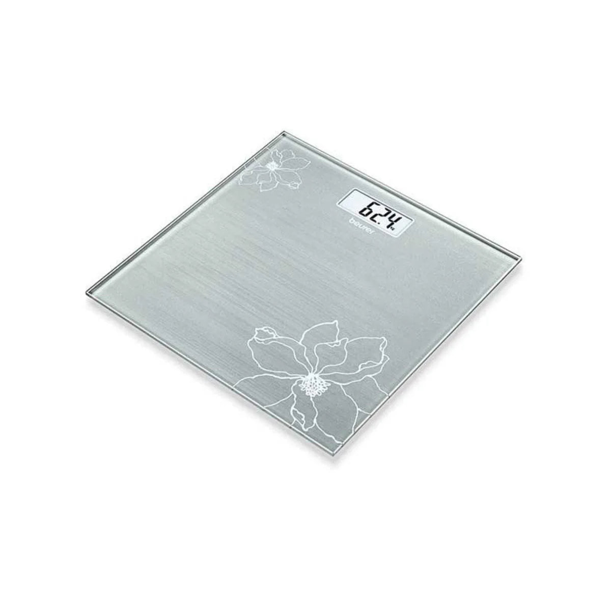 Beurer GS 10 Scale High Accuracy with Elegant Glass Design - Gray