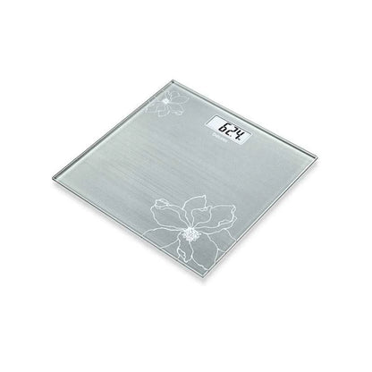 Beurer GS 10 Scale High Accuracy with Elegant Glass Design - Gray