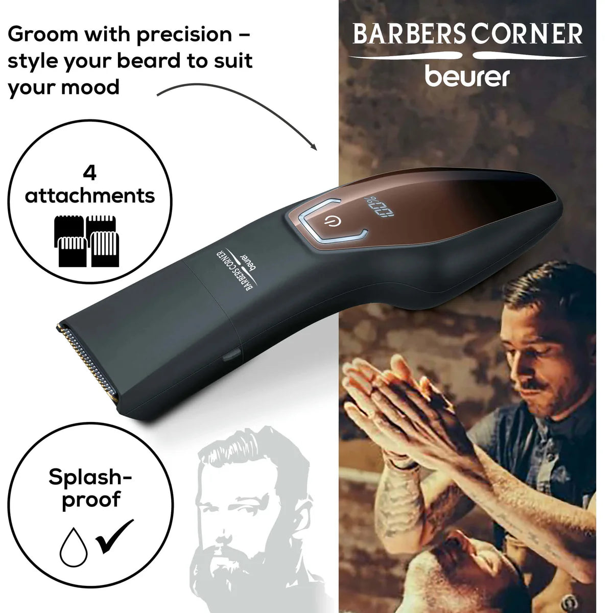 Beurer HR 4000 Beard Styler Precision Grooming