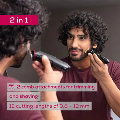 Beurer MN4X Waterproof Beard Trimmer with Strong Performance