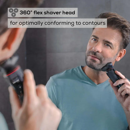 Beurer MN8X Rotating Waterproof Shaver with Precise Shaving
