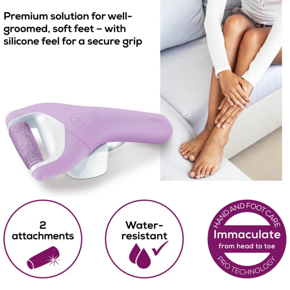 Beurer MP 59 Portable Pedicure Device Smooth Feet Easily