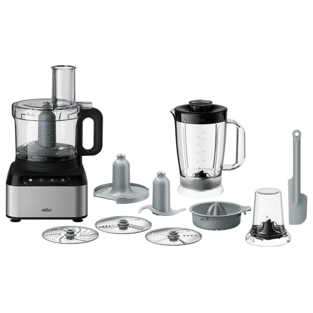 Braun 11-In-1 Food Processor 800 W with 2.1L Bowl and Citrus Juicer