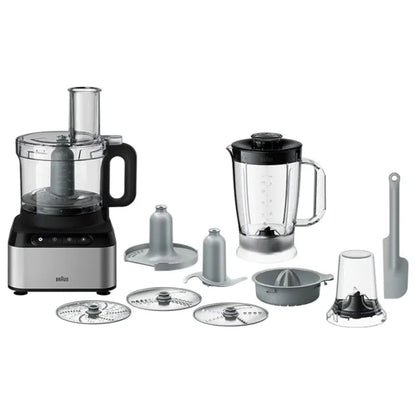 Braun 11-In-1 Food Processor 800 W with 2.1L Bowl and Citrus Juicer