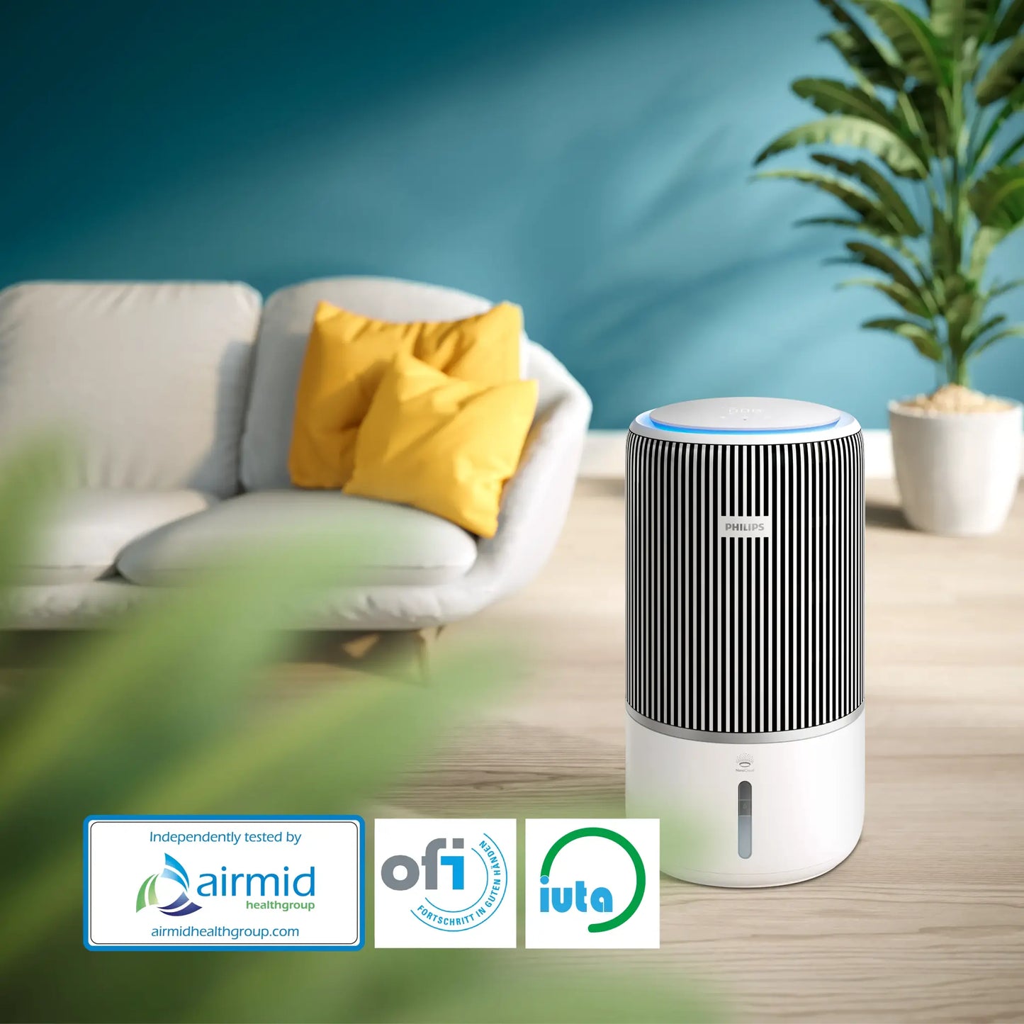 PureProtect Water 3400 Series Smart 2-in-1 Air Purifier and Humidifier