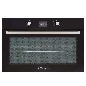 CONTI Built in Gas Oven 98 Liter 90cm - Black CGO 903 MF BK