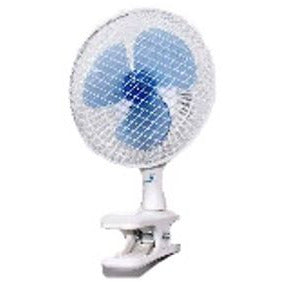 Home Electric Clip Fan 6" - White HFT-1501