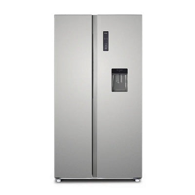 CHiQ Side by Side Refrigerator 525 Liter A+ - Silver CSS680NPSK5