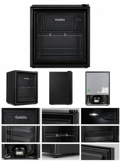 Goblin Mini Refrigerator 52 Liter Single Door Black – GOB-52G-BK