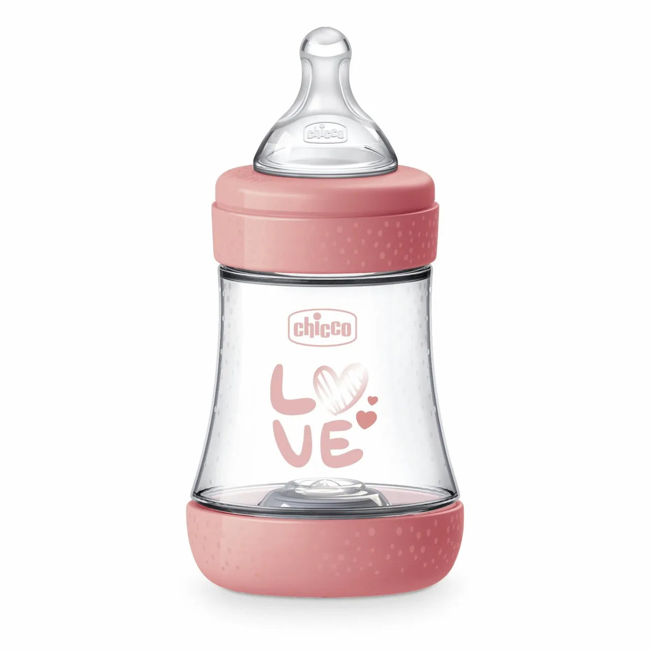 Chicco Perfect 5 Silicone Bottle (150 ml) Pink