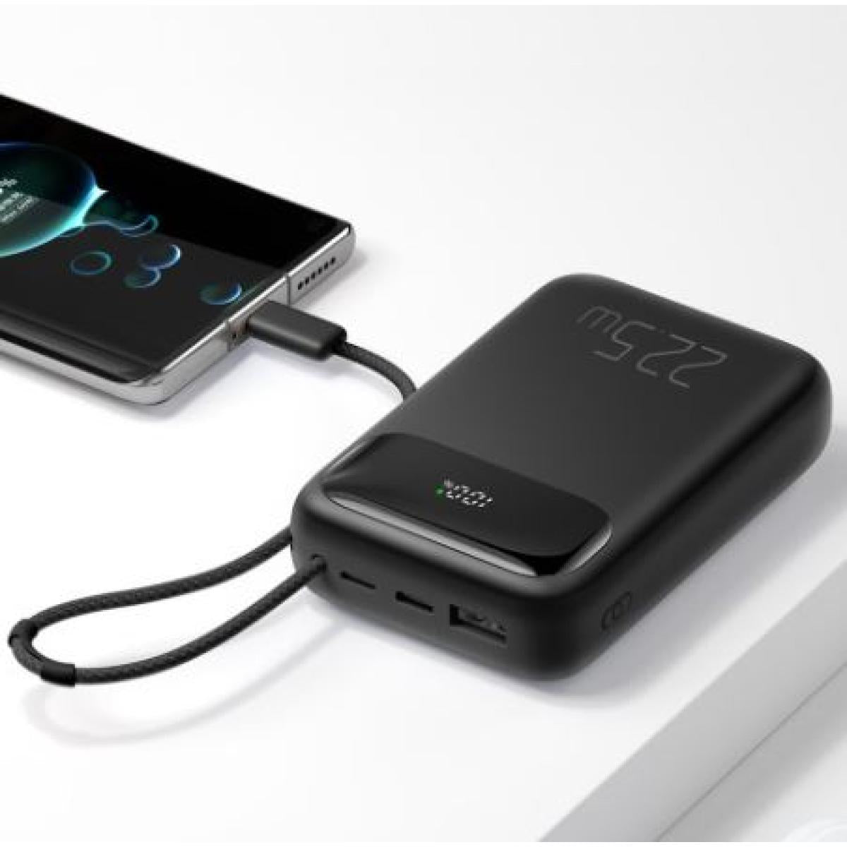 MCDODO MC-325 10000mAh PD 22.5W Power Bank Built-in Lightning Cable