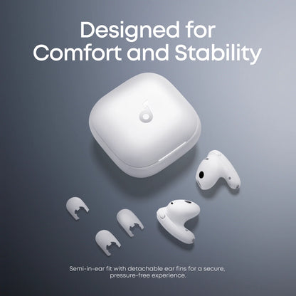 Anker Liberty Buds | Wireless Semi-in-Ear Earbuds with ANC