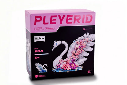 PLEYERID-Swans(with Lighting) 932pcs
