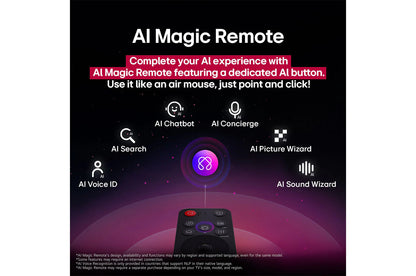 LG 75 inch QNED AI QNED70 4K Smart TV AI Magic remote HDR10 webOS25 2025