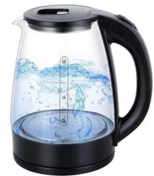 Spark Kettle Glass, 1500Watts, 2Lit, Stainless Steel