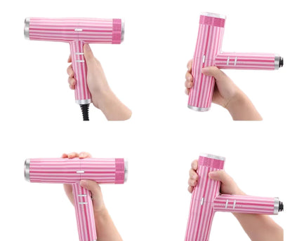 Enzo Hair Dryer with Curly, 2000Watts, Silent, Pink