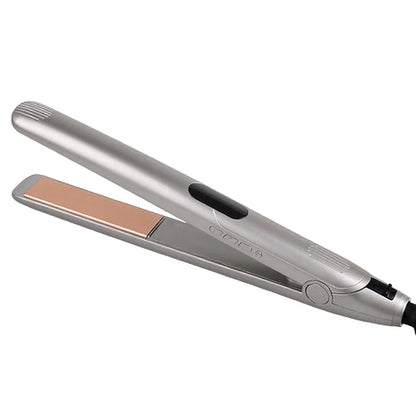 ENZO EN-3337 Professional Hair Straightener - Advanced Ceramic Plates, Adjustable Temperature Settings, Fast Heat-Up, and Ergonomic Design - Perfect for Smooth, Sleek, and Frizz-Free Hair-Intl Version