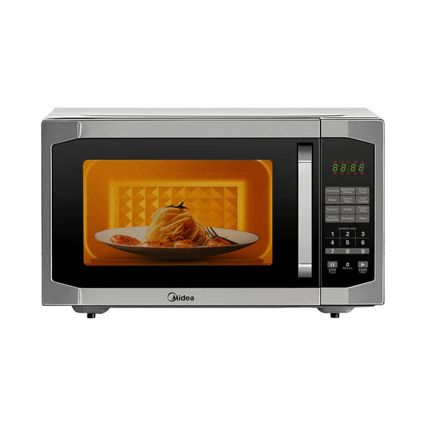 Midea Microwave - 42L - 1100 Watt - With Grill 1200 W - Silver - (EG142A5L-VE)