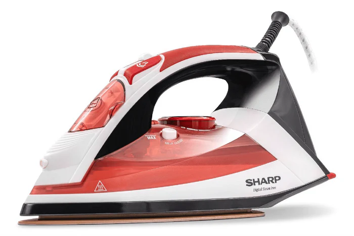 SHARP 2800W Steam Iron with Digital Control - EI-SW41-X3