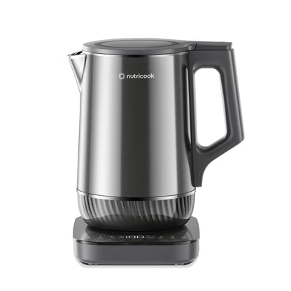 NutriCook 1.7L Smart Kettle with Digital Display and Temperature Control – Black