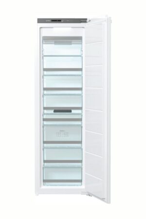 Gorenje 235L Built-In Upright NoFrost Freezer with SmartInverter ConnectLife ConvertTotal White – FNCI517E62WF