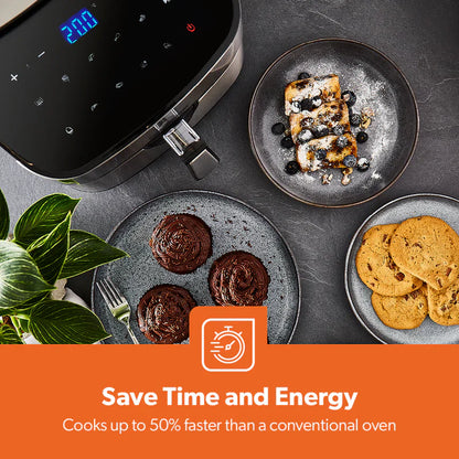 Geepas Digital Air Fryer 7.5L With VORTEX Air Frying Technology (GAF37530)