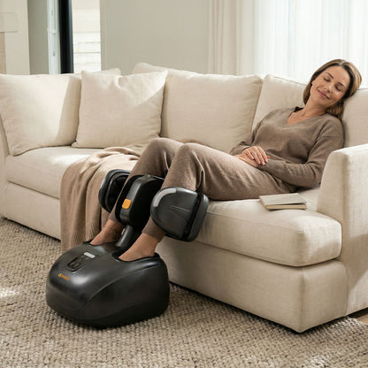 ARES uComfort 3D Foot and Leg Massager (Black)